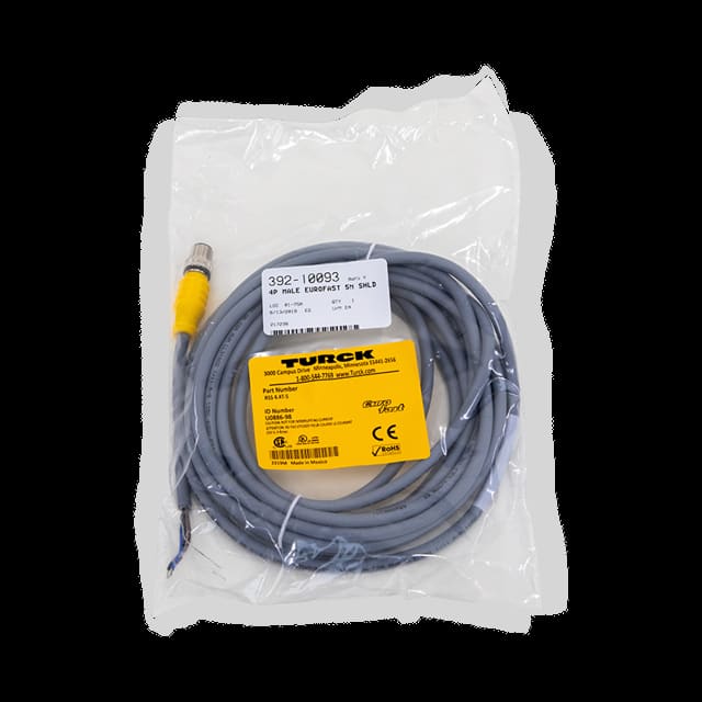 10PF Eurofast Cable 5M Shielded