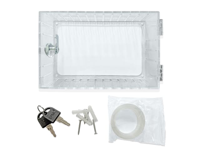 Caja de seguridad ventilada con cerradura