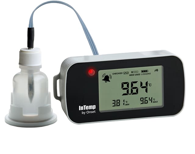 Sonda de 2 m con frasco de glicol de 30 ml (almacenamiento farmacéutico) - T230
