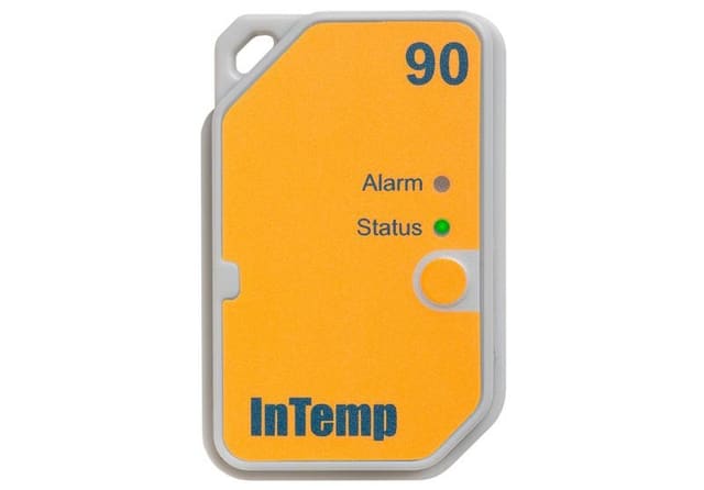 Registrador de datos InTemp Bluetooth de uso único para 90 días