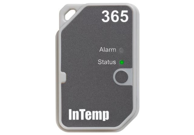 Registrador de datos InTemp Bluetooth de múltiples usos para 365 días