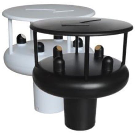 Anemometer Ultrasonico 2D de velocidad/dirección del viento