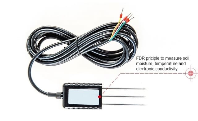 EIC28520-02 Sensor de humedad del suelo, temperatura y CE