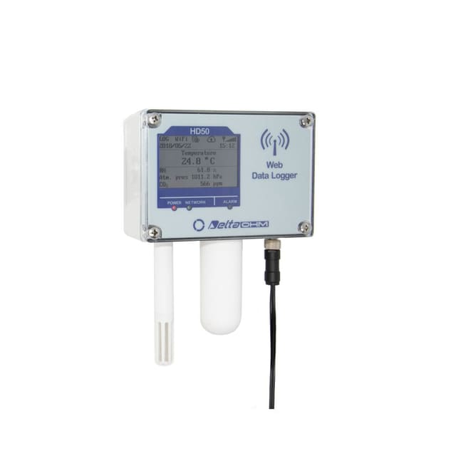 HD50 - Registrador de Datos Web Ethernet/WiFi