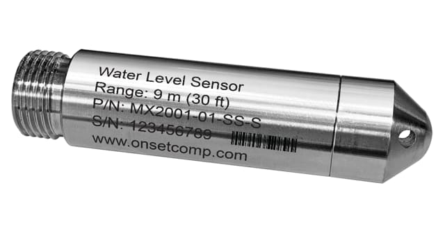 Sensor de nivel de agua, 9 m (30'), acero inoxidable