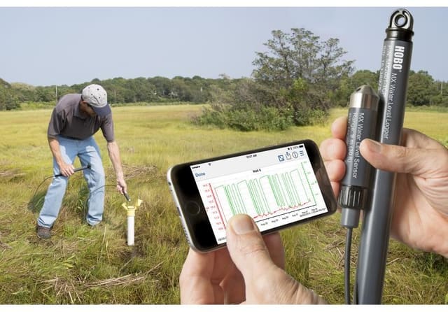 Registrador de Datos HOBO Bluetooth de Nivel/Temp del Agua