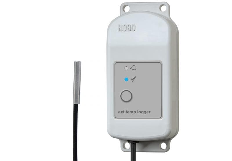 Registrador de datos HOBO con sensor de temperatura externo