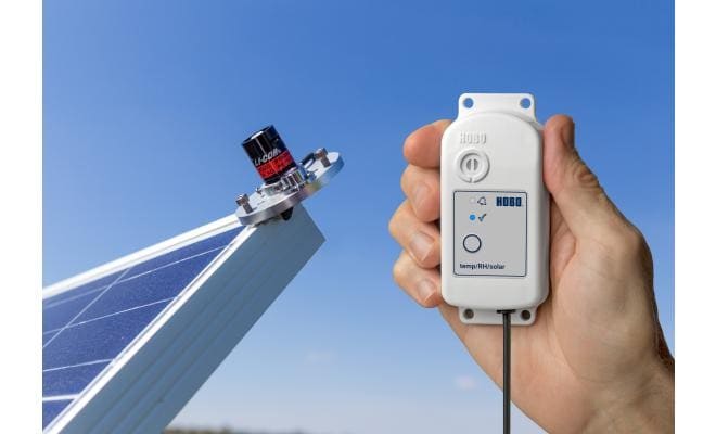 MX2309 Registrador de Datos HOBO Temp/HR/Radiación Solar