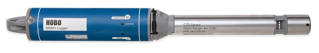 Registro de datos HOBO MX801 CTD, profundidad 30m (100’)