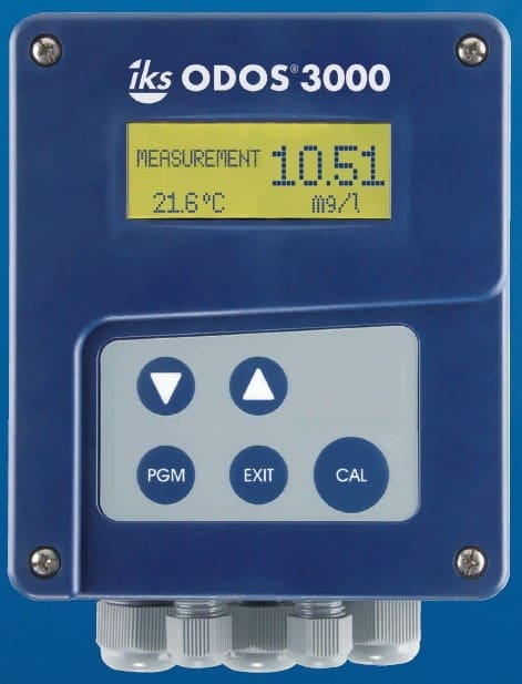 ODOS 3000 Sistema de medición y control de oxígeno disuelto y temperatura