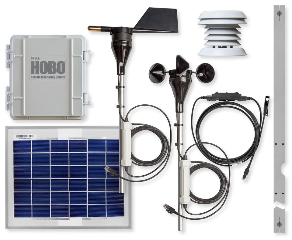 Kit de inicio de estación meteorológica remota HOBO RX3000