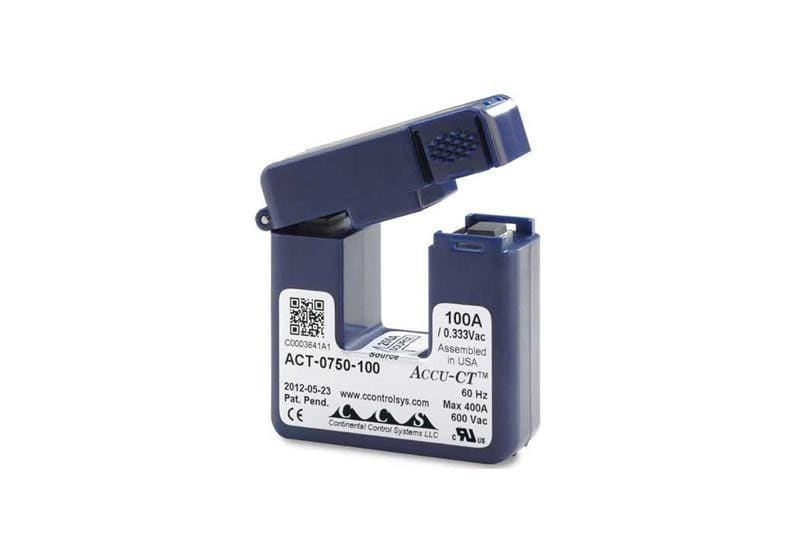 100 Amp Accu-CT Split-Core Current Transformer 333mV Sensor