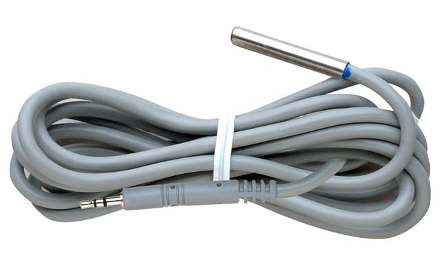 Termómetro de aire/agua/suelo (cable de 1')