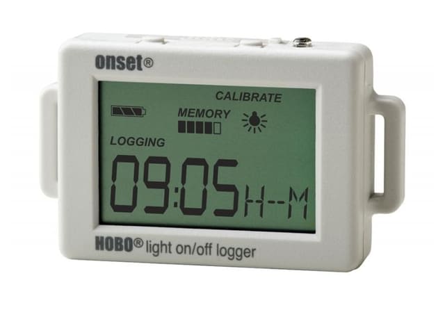 Registrador de datos HOBO Luz On/Off (346.795 mediciones)