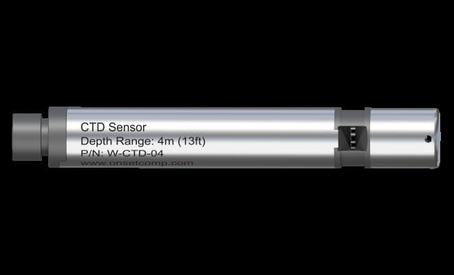 CTD Sensor - Sensor de conductividad/temperatura/profundidad para uso con registradores de agua HOBO serie MX800